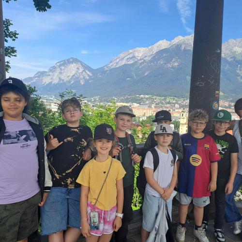 Innsbruck-Aktion der VS Flirsch