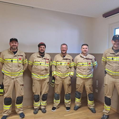 Feuerwehrübung in der VS Flirsch 2025