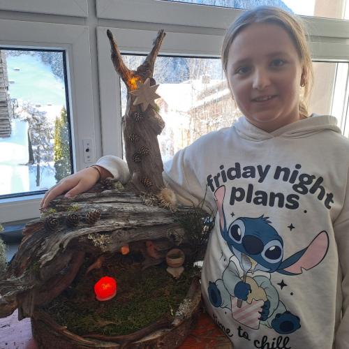 Krippenbauen in der VS Flirsch: Endergebnis