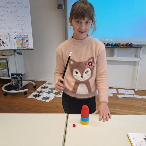 In der VS Flirsch ist immer etwas los.