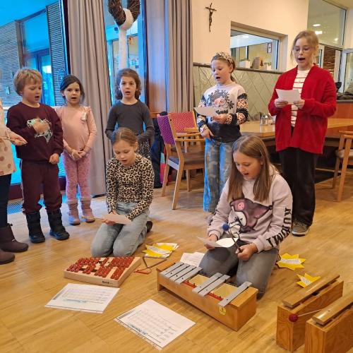 Adventfeier im Wohn- und Pflegeheim