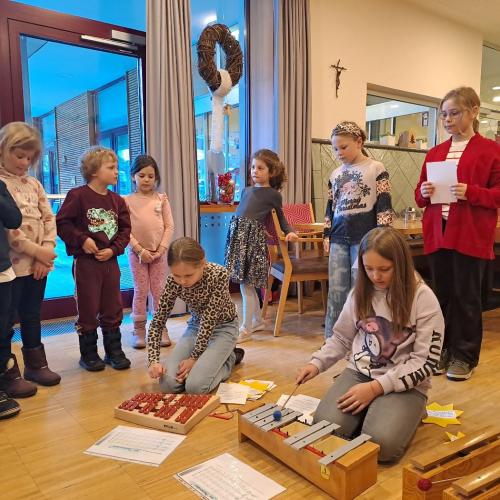 Adventfeier im Wohn- und Pflegeheim