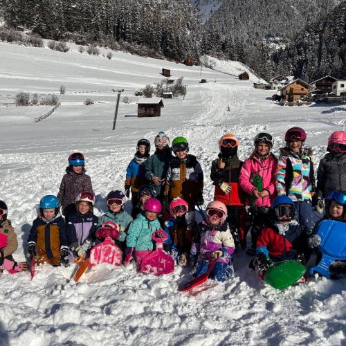 Schneespaß Klasse 1