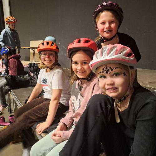 Fahrradprüfung Übung in St. Anton