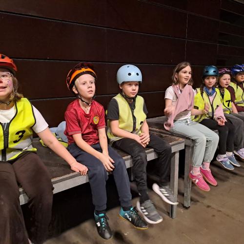 Fahrradprüfung Übung in St. Anton