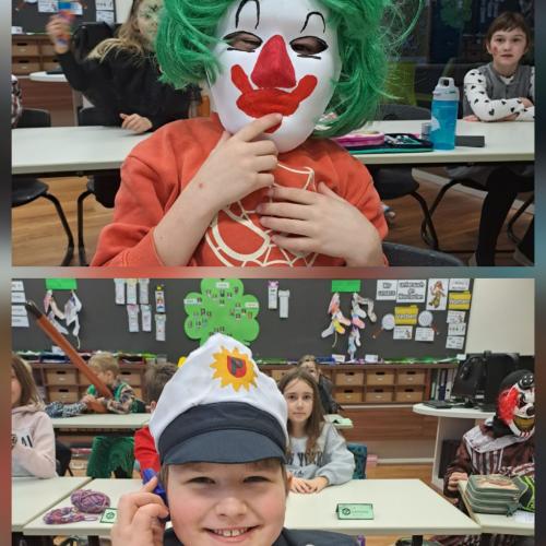 Fasching in der Volksschule Flirsch