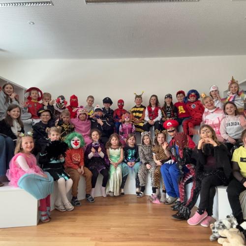 Fasching-Gruppenfoto