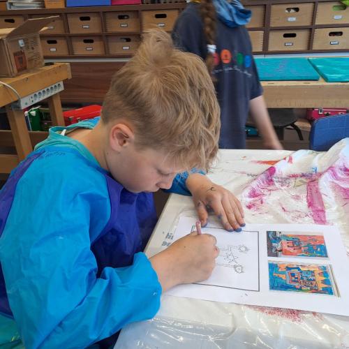 VS Flirsch: Projekt Kunst KlecksWerk