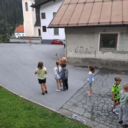 Workshop "O sole mio" in der VS Flirsch