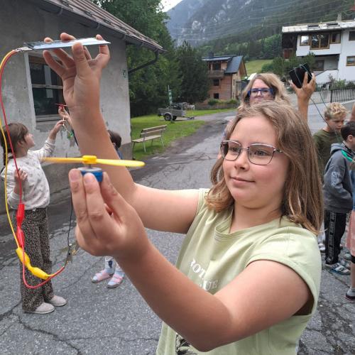 Workshop "O sole mio" in der VS Flirsch