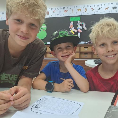 Besuch Vorschüler*innen in der VS Flirsch